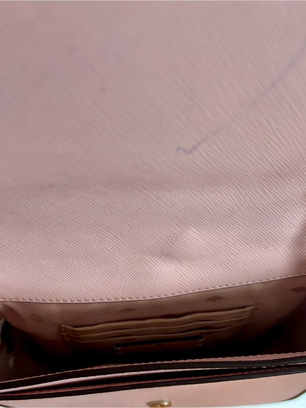 kate spade Pink Saffiano Leather Crossbody Top-Handle Bag